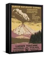 Lassen Volcanic National Park, c.1938-null-Framed Stretched Canvas