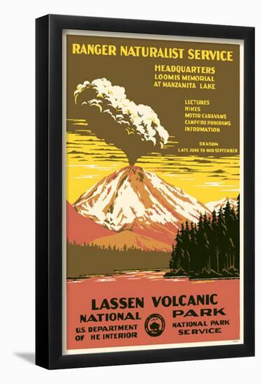 Lassen Volcanic National Park-null-Framed Poster
