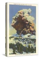 Lassen Volcano Erupting-null-Stretched Canvas