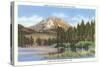 Lassen Volcano, Manzanita Lake-null-Stretched Canvas