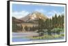 Lassen Volcano, Manzanita Lake-null-Framed Stretched Canvas