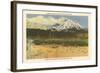 Lassen Volcano-null-Framed Art Print