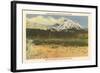 Lassen Volcano-null-Framed Art Print