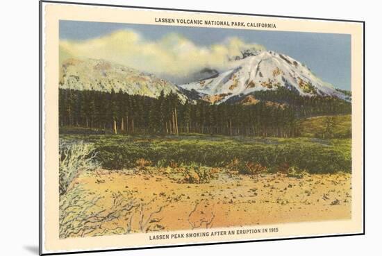 Lassen Volcano-null-Mounted Art Print