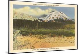 Lassen Volcano-null-Mounted Art Print