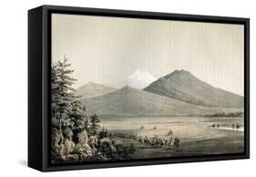 Lassens Butte CA-null-Framed Stretched Canvas