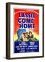 "Lassie Come Home" 1943, Directed by Fred Wilcox-null-Framed Giclee Print