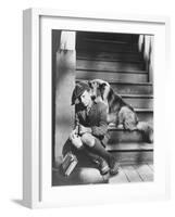 Lassie Come Home, Roddy Mcdowall, 1943-null-Framed Photo