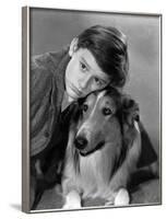 Lassie Come Home, Roddy McDowall, Lassie, 1943-null-Framed Photo