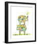 Lasso the Moon Elephants-Wyanne-Framed Giclee Print