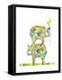 Lasso the Moon Elephants-Wyanne-Framed Stretched Canvas