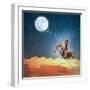 Lasso the Moon-Nancy Tillman-Framed Art Print