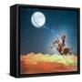 Lasso the Moon-Nancy Tillman-Framed Stretched Canvas