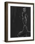 Last Call - Woman 1 Back (Variant 1)-Jodi Pedri-Framed Art Print