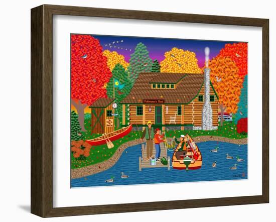 Last Catch of the Season-Mark Frost-Framed Giclee Print