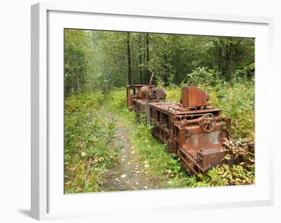 Last Chance Mining Museum and Train, Juneau, Southeast Alaska, Alaska, USA-Walter Bibikow-Framed Photographic Print