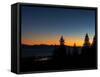 Last Color of Sunset over Homer Alaska-Latitude 59 LLP-Framed Stretched Canvas