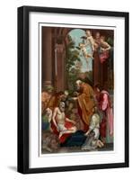 Last Communion of Saint Jerome, 1614-Franz Kellerhoven-Framed Giclee Print