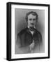Last Daguerreotype Taken of American Writer and Poet Edgar Allan Poe Before His Death-null-Framed Photographic Print