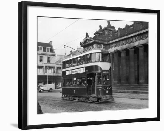 Last Edinburgh Tramcar-null-Framed Photographic Print