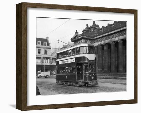 Last Edinburgh Tramcar-null-Framed Photographic Print