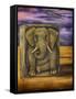 Last Elephant-Leah Saulnier-Framed Stretched Canvas