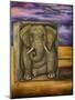 Last Elephant-Leah Saulnier-Mounted Giclee Print