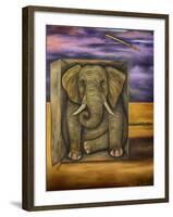 Last Elephant-Leah Saulnier-Framed Giclee Print