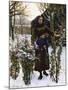 Last Flowers, 1890-Jules Breton-Mounted Giclee Print