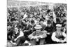 Last Game of Season, Cubs at Giants, Baseball Photo No.1 - New York, NY-Lantern Press-Mounted Art Print