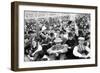 Last Game of Season, Cubs at Giants, Baseball Photo No.1 - New York, NY-Lantern Press-Framed Art Print