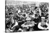 Last Game of Season, Cubs at Giants, Baseball Photo No.1 - New York, NY-Lantern Press-Stretched Canvas