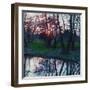 Last Glow on the Meadow, 2009-Helen White-Framed Giclee Print