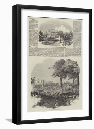 Last Honours to General Jackson-null-Framed Giclee Print