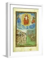 Last Judgement, 1520's-Simon Bening-Framed Giclee Print