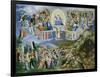 Last Judgement, Copy of Version by Fra Angelico (1387-1455)-Bartholomaeus Spranger-Framed Giclee Print