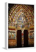 Last Judgement Gate, Amiens Cathedral, Amiens, Somme, France-Godong-Framed Photographic Print