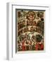 Last Judgement, Novgorod Icon-Russian School-Framed Giclee Print