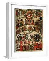 Last Judgement, Novgorod Icon-Russian School-Framed Giclee Print