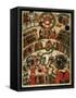 Last Judgement, Novgorod Icon-Russian School-Framed Stretched Canvas