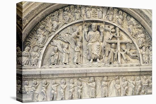 Last Judgement, Relief-Benedetto Antelami-Stretched Canvas