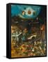 Last Judgement -Triptych. Centre Panel-Hieronymus Bosch-Framed Stretched Canvas