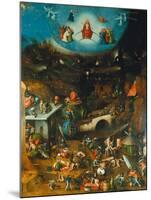 Last Judgement -Triptych. Centre Panel-Hieronymus Bosch-Mounted Giclee Print