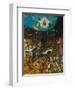 Last Judgement -Triptych. Centre Panel-Hieronymus Bosch-Framed Giclee Print