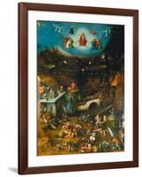 Last Judgement -Triptych. Centre Panel-Hieronymus Bosch-Framed Giclee Print