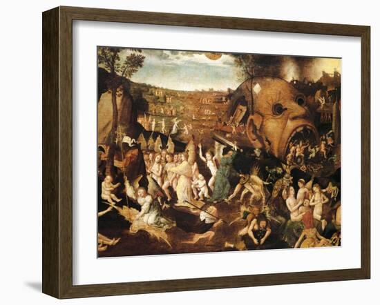 Last Judgment, 1506-1508-Hieronymus Bosch-Framed Giclee Print