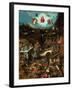 Last Judgment, Central Panel of Triptych-Hieronymus Bosch-Framed Giclee Print