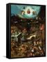 Last Judgment, Central Panel of Triptych-Hieronymus Bosch-Framed Stretched Canvas