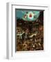 Last Judgment, Central Panel of Triptych-Hieronymus Bosch-Framed Giclee Print