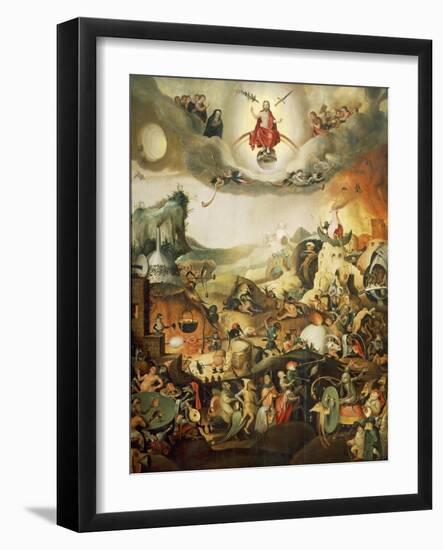 Last Judgment, Circa 1554-Pieter Huys-Framed Giclee Print